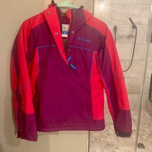 Retro Columbia Half Zip Jacket